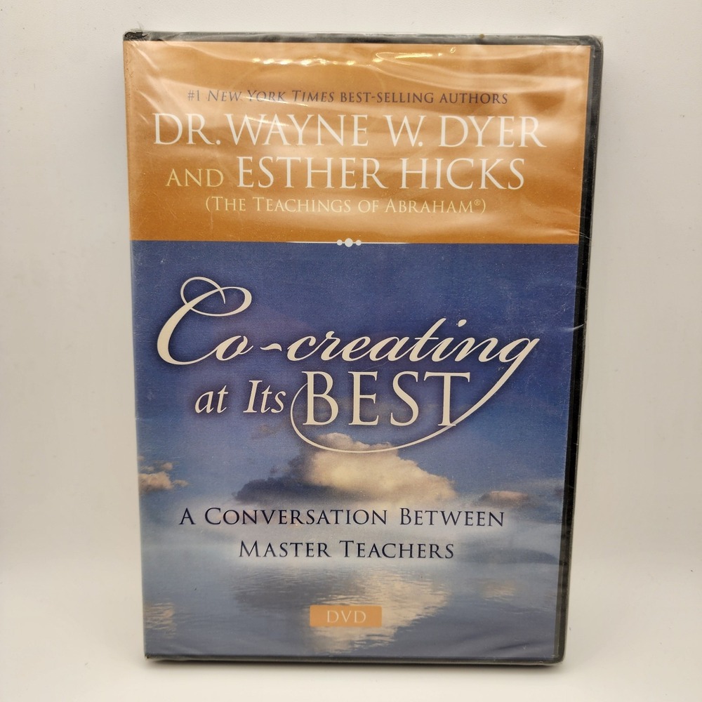Co-creating at Its Best Conversation Between Master Teachers Wayne Dyer DVD New